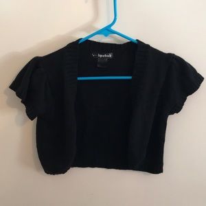 **BOGO** Black Short Sleeve Shrug